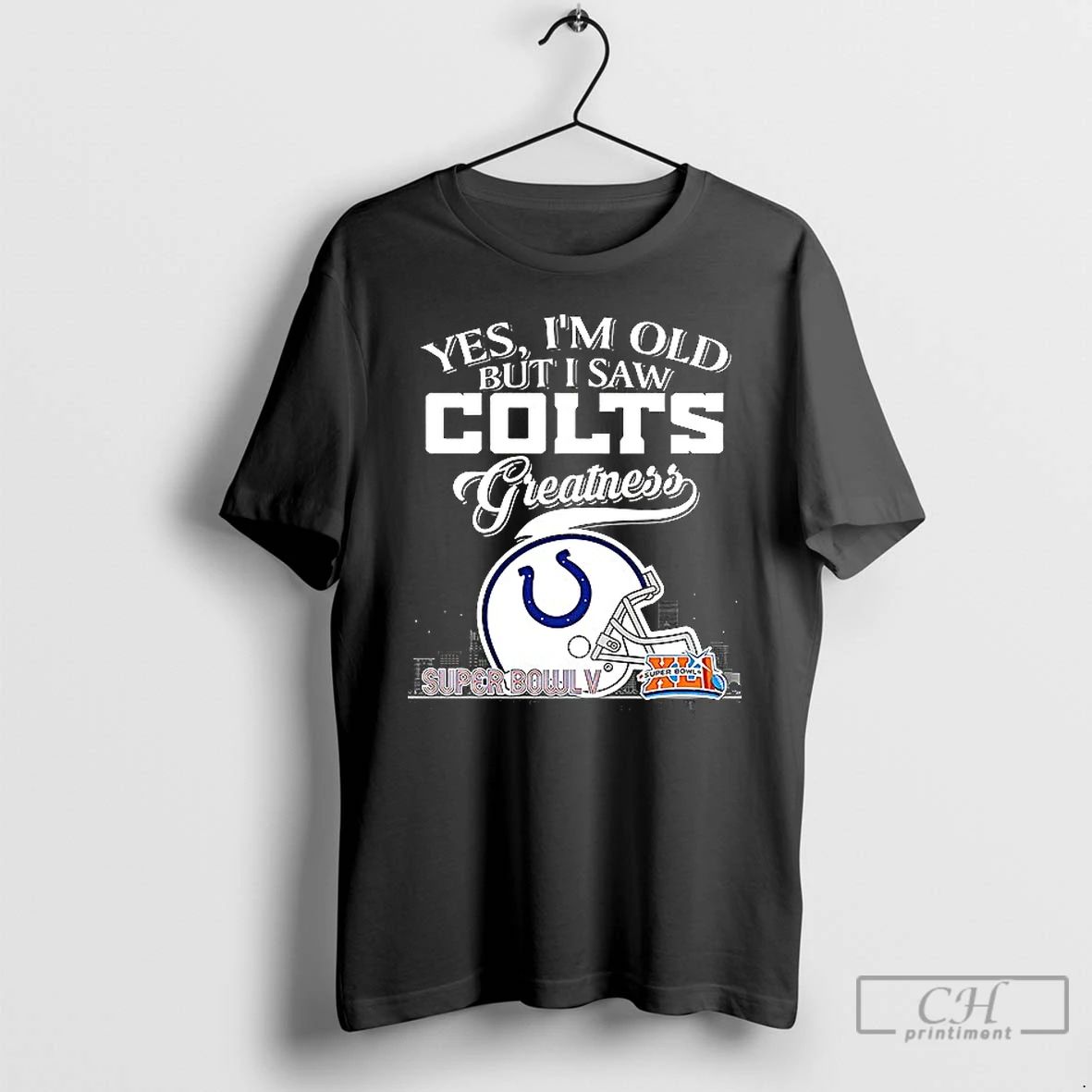 Premium Indianapolis Colts Yes Im Old But I Saw Greatness Helmet Ceramic Ceramic And Classic