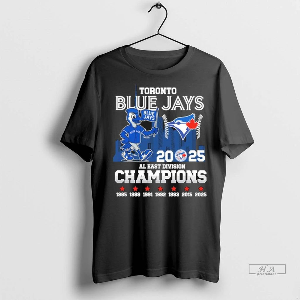 Official Trendy Toronto Blue Jays Mascot 2025 Al East Division Champions Shirt Sweater
