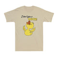 I Don't Give A Duck Funny Cute Duck Rude Joke Novelty Gift Men's T-Shirt T-shirt