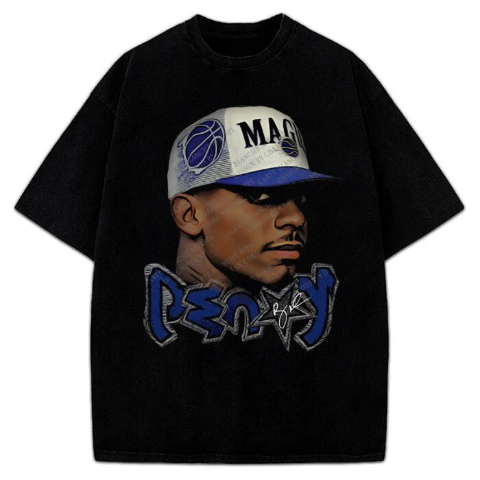 Penny Hardaway T-Shirt Young Magic Penny Custom Graphic Tee