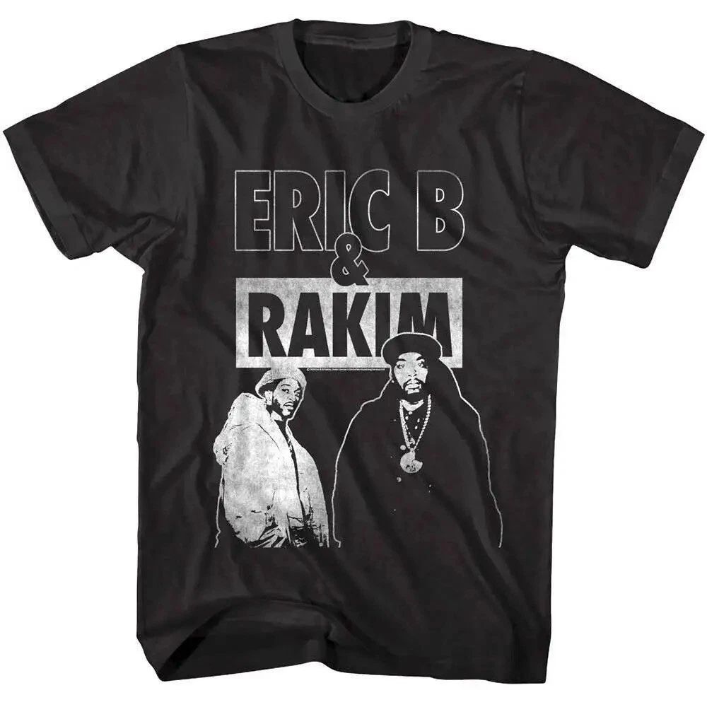 ERIC B. & RAKIM 1980s Vintage Hip Hop T-Shirt M-6XL