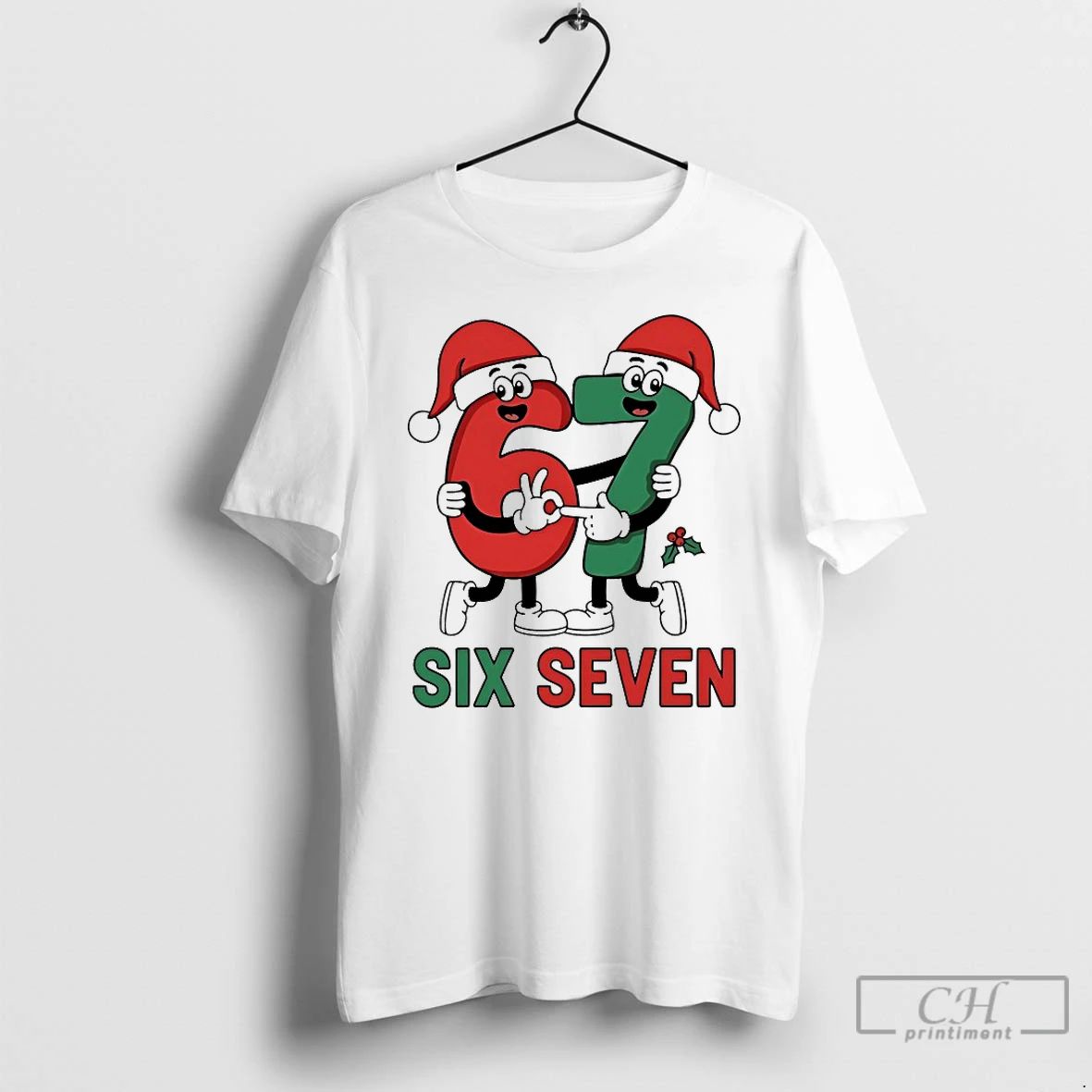 Premium Six Seven Christmas Funny Cute T Shirts