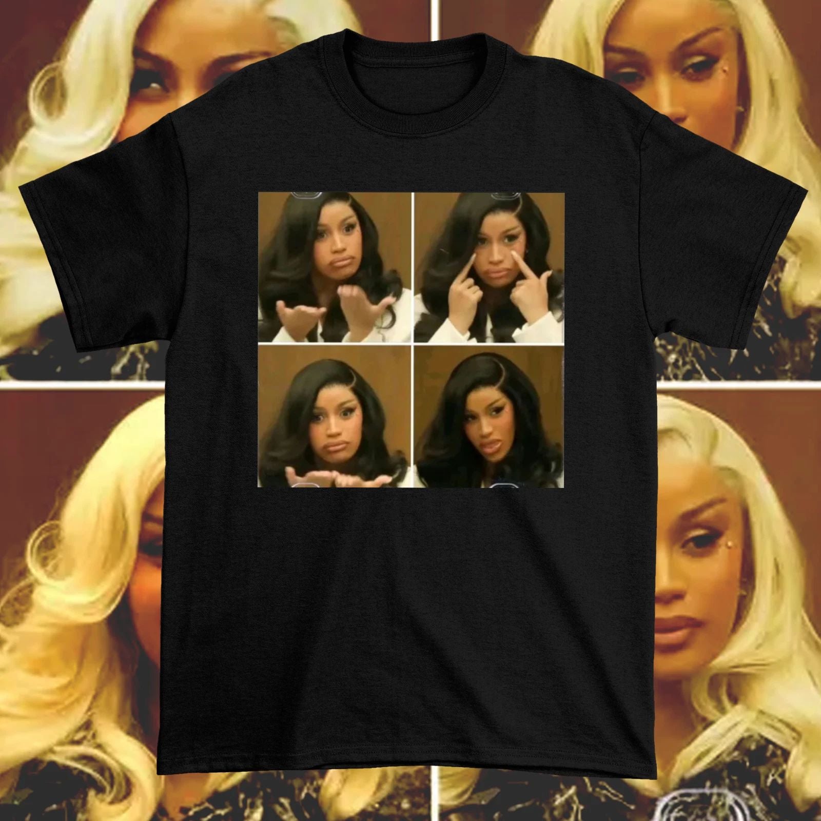 NEW  AM I THE DRAMA Cardi B Funny T Shirt Black All Size S-5XL HH1005