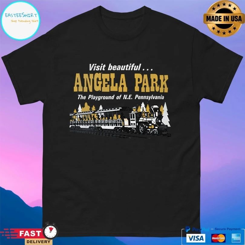 Visit Beautiful Angela Park The Playground Of N.E. Pennsylvania T-shirt