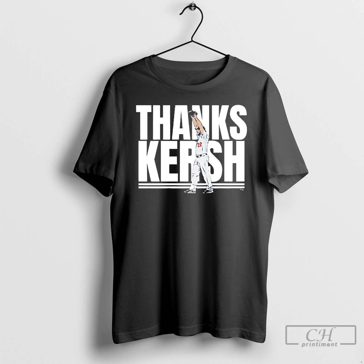 Classic Clayton Kershaw Thanks Kersh Los Angeles Dodgers T Shirts