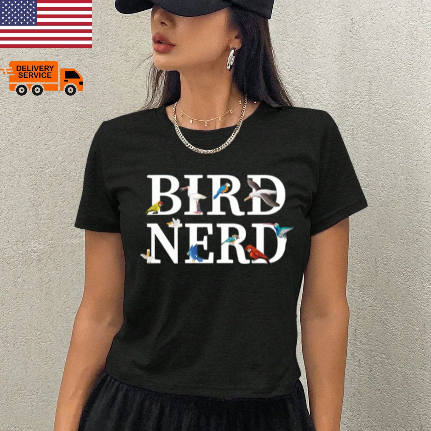 Bird Nerd T Shirt Funny Bird Watcher Gift Tee Unisex S 4XL