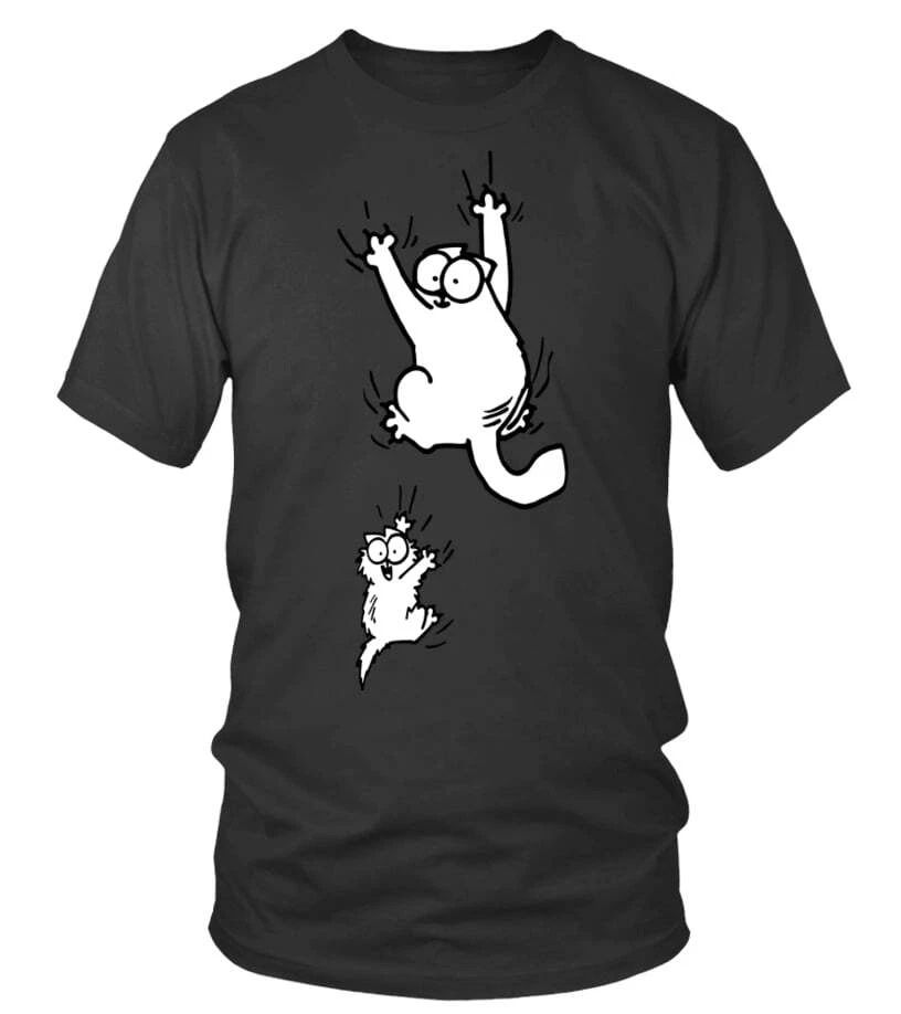 NEW Simon S Lover Cat T-Shirt Cat T-Shirt Cat Lovers Vintage Trending S-5XL