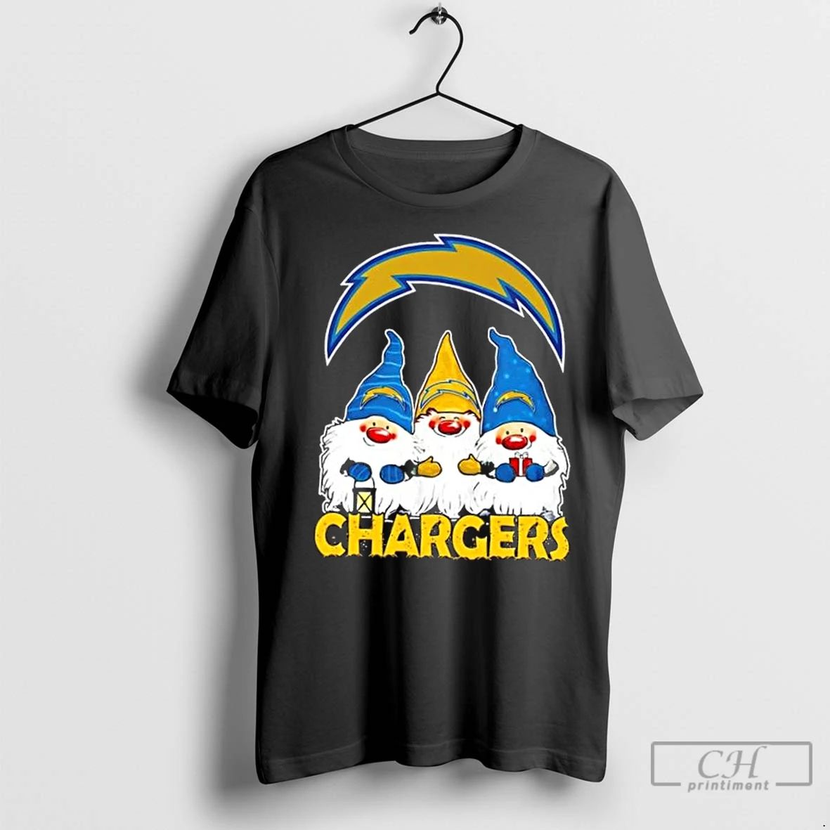 Premium Los Angeles Chargers X Gnomes Xmas Christmas