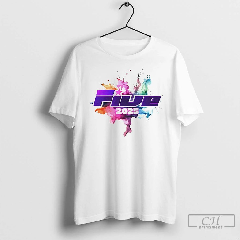 Premium Five Reunion Boyband Music 2025 T Shirts