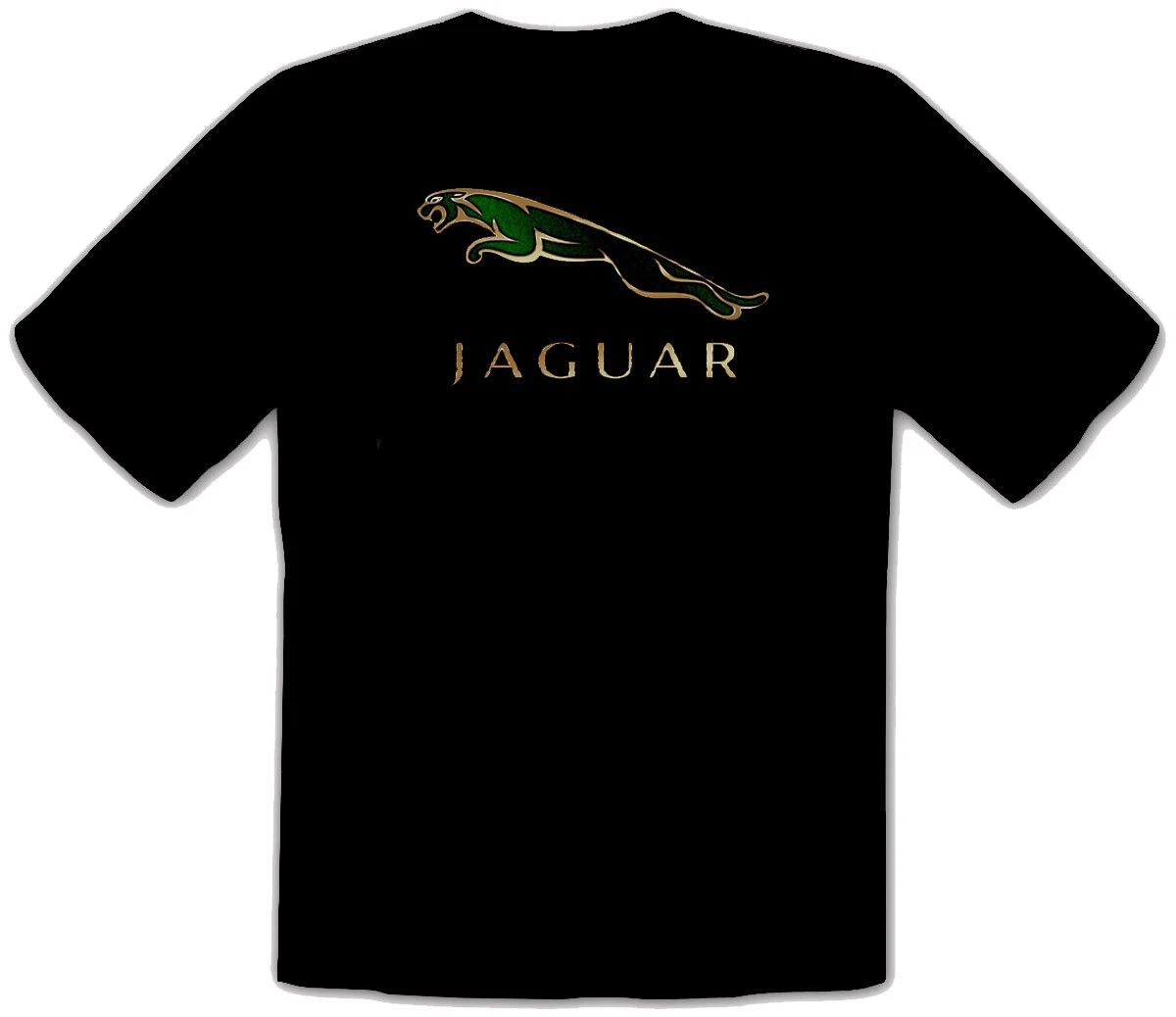 Jaguar Car Logo Car BLACK T-Shirt -243