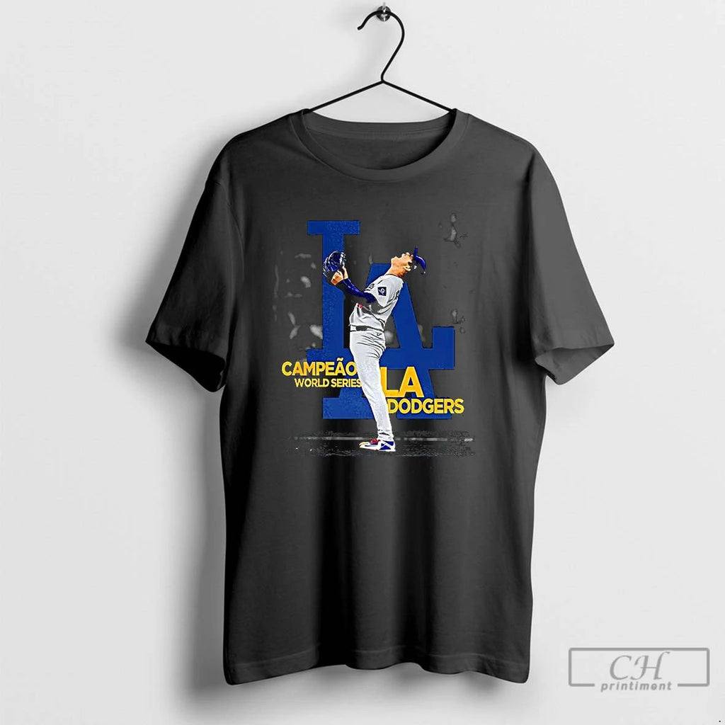 Classic Yoshinobu Yamamoto Los Angeles Dodgers World Series Champions 2025 Celebration
