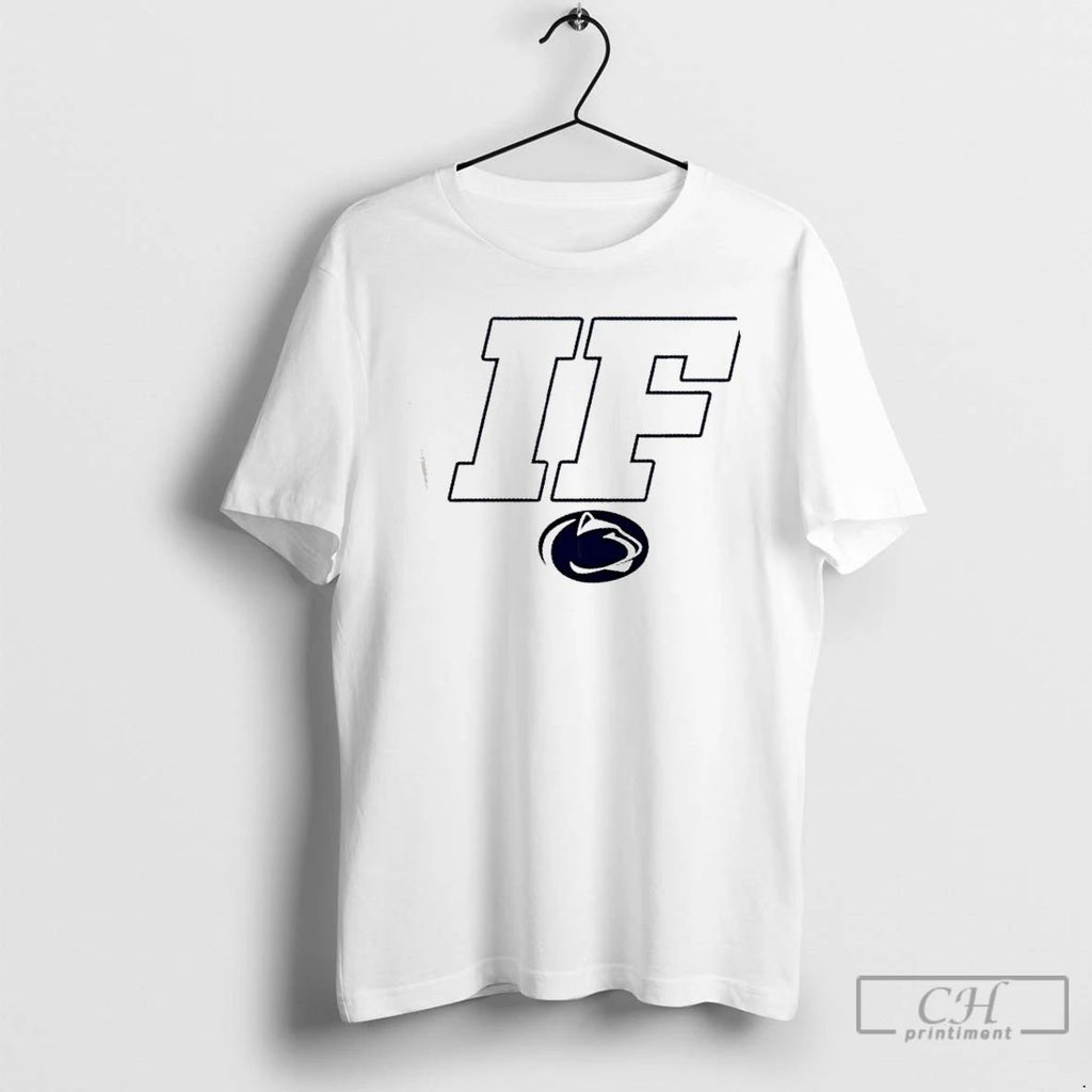Classic Penn State Nittany Lions Football If 2 Sided T Shirts