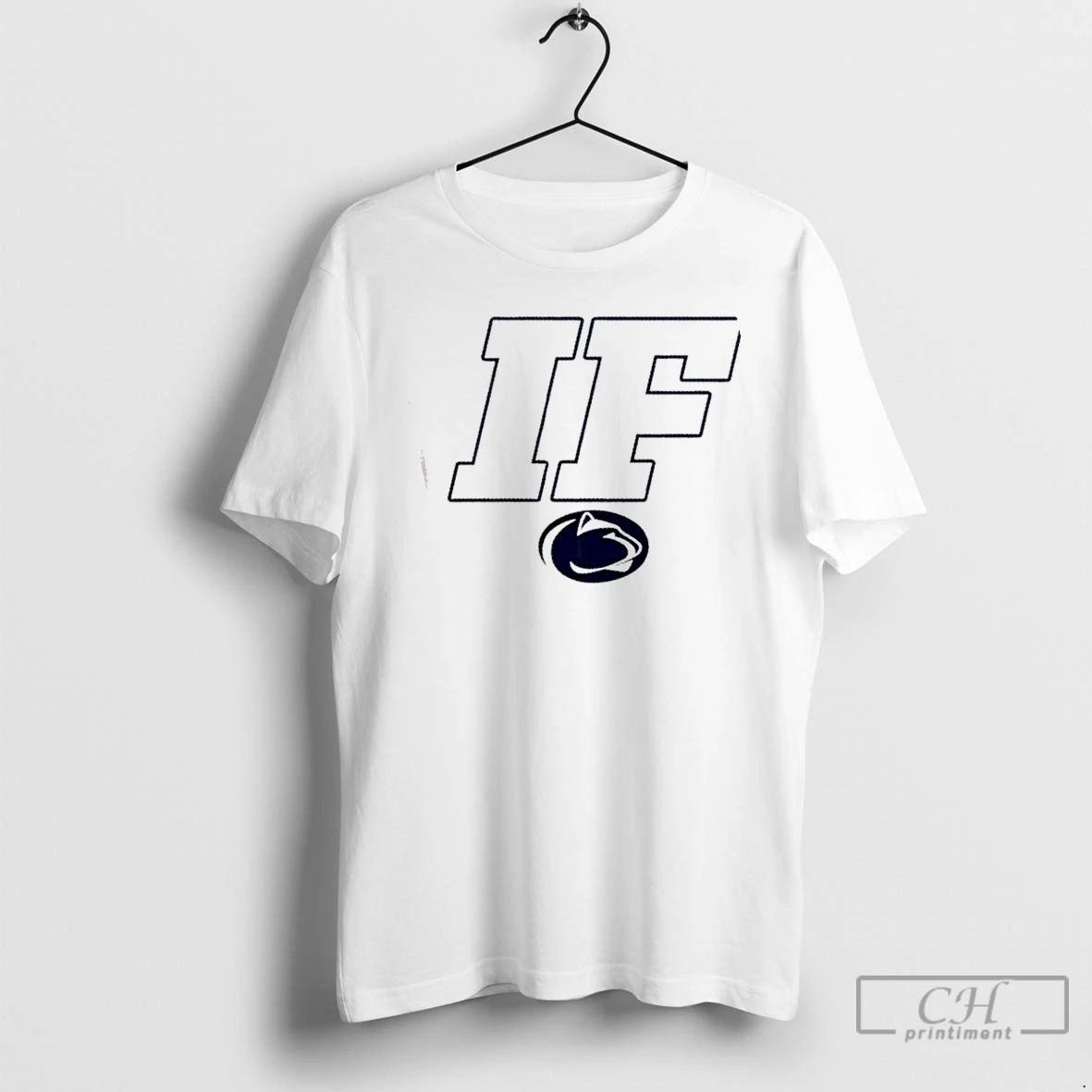Classic Penn State Nittany Lions Football If 2 Sided T Shirts