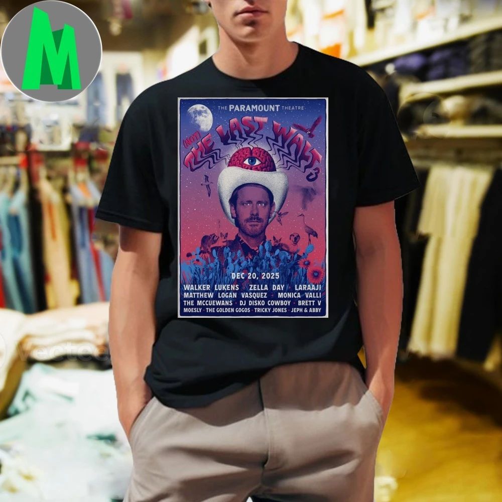 The Last Walt 3 At The Paramount Theatre On Dec 20 2025 Poster Shirt
