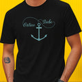 Baltic Sea Love T-Shirt - Maritime Anchor Motif for Coastal Fans and Beach Dreamers