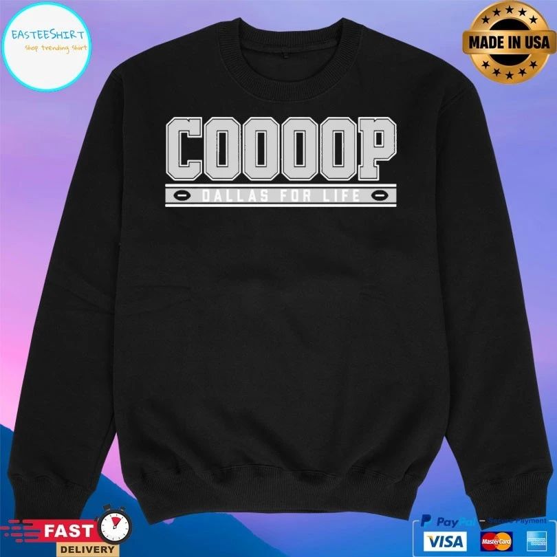 Cooooop Dallas For Life T-shirt