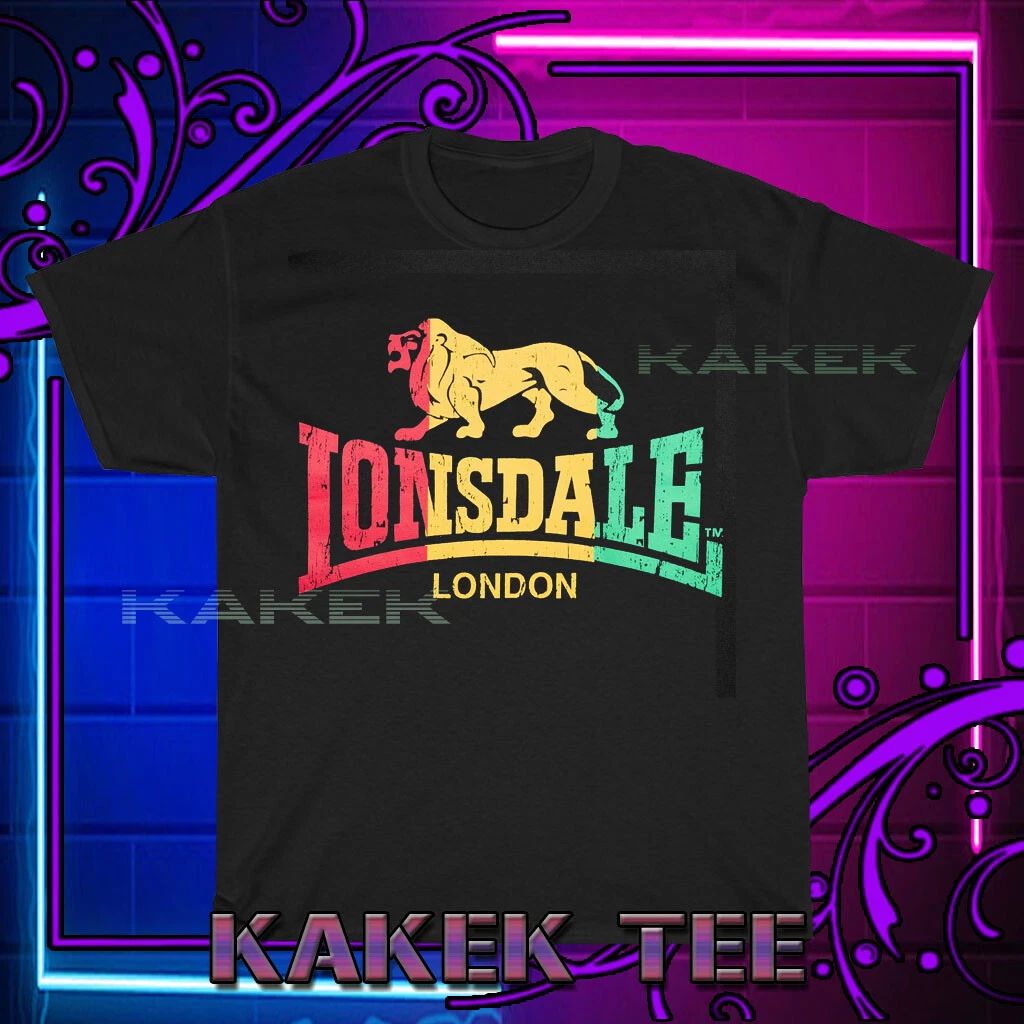 New Shirt Lonsdale London Classic Logo T-Shirt Funny Size S to 5XL