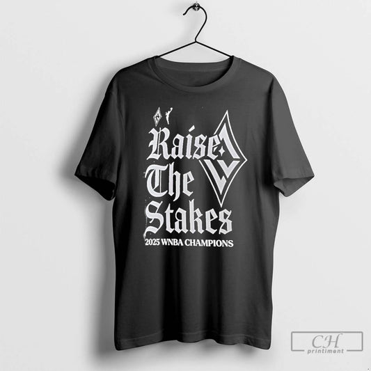 Premium Las Vegas Aces Wnba Finals Champions Raise The Stakes T Shirts