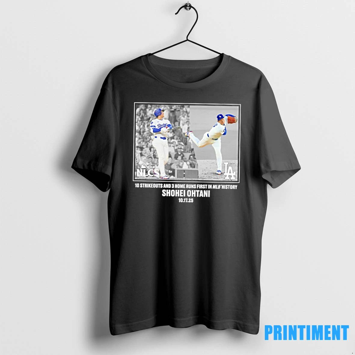 Shohei Ohtani Los Angeles Dodgers 2025 Mlb Postseason Moment Tshirts Sweater