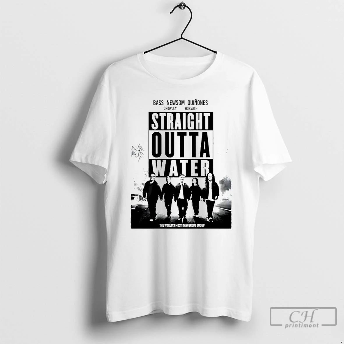 Premium Spencer Pratt Wearing Straight Outta Water T Shirts