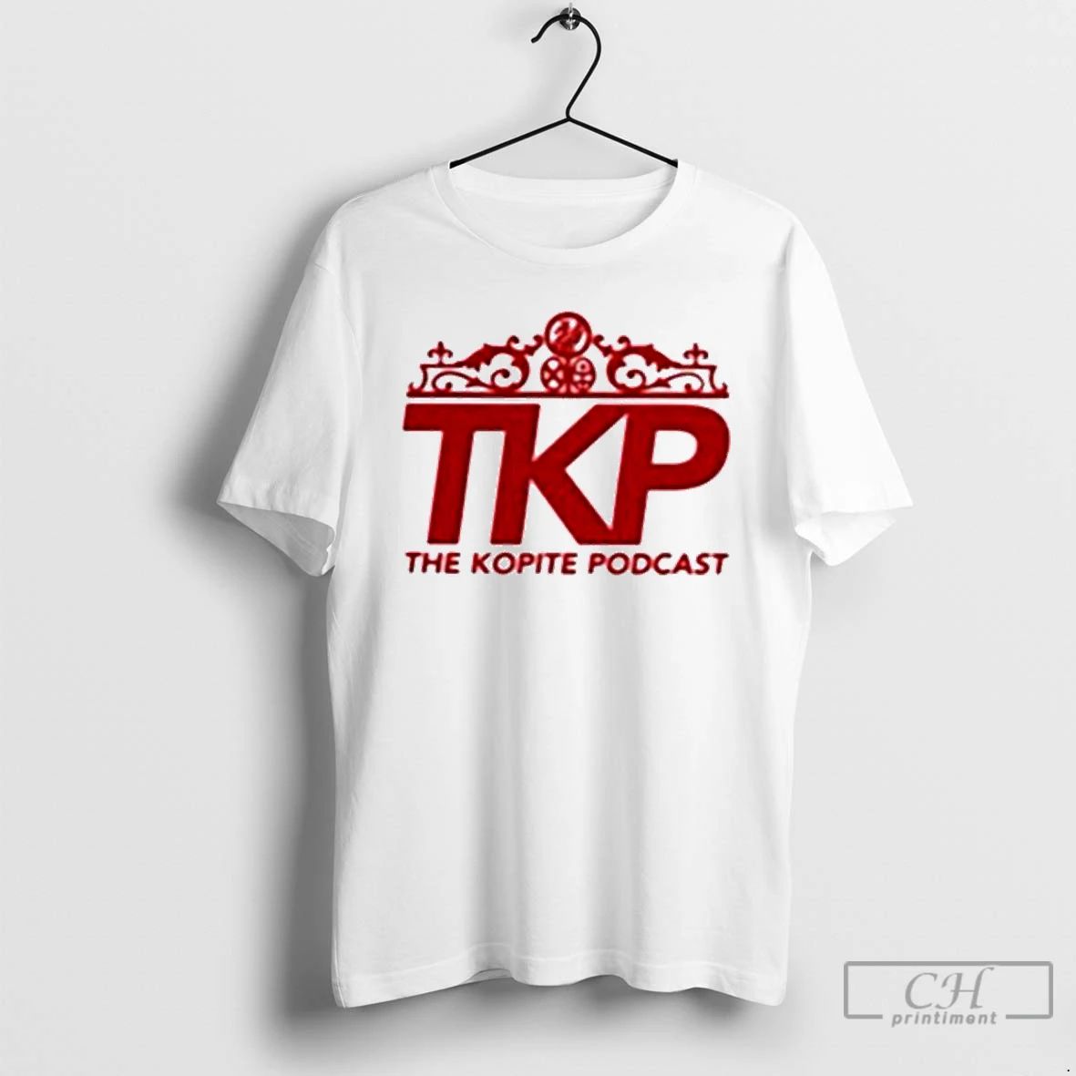 Classic Tkp The Kopite Podcast Logo T Shirts