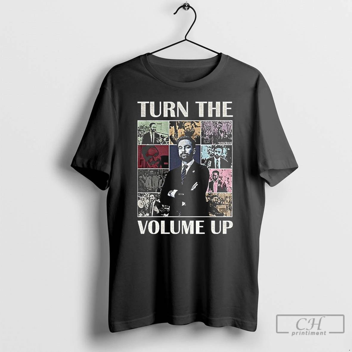 Premium Turn The Volume Up Zohran Mamdani New York Mayor 2026 Era Tour T Shirts