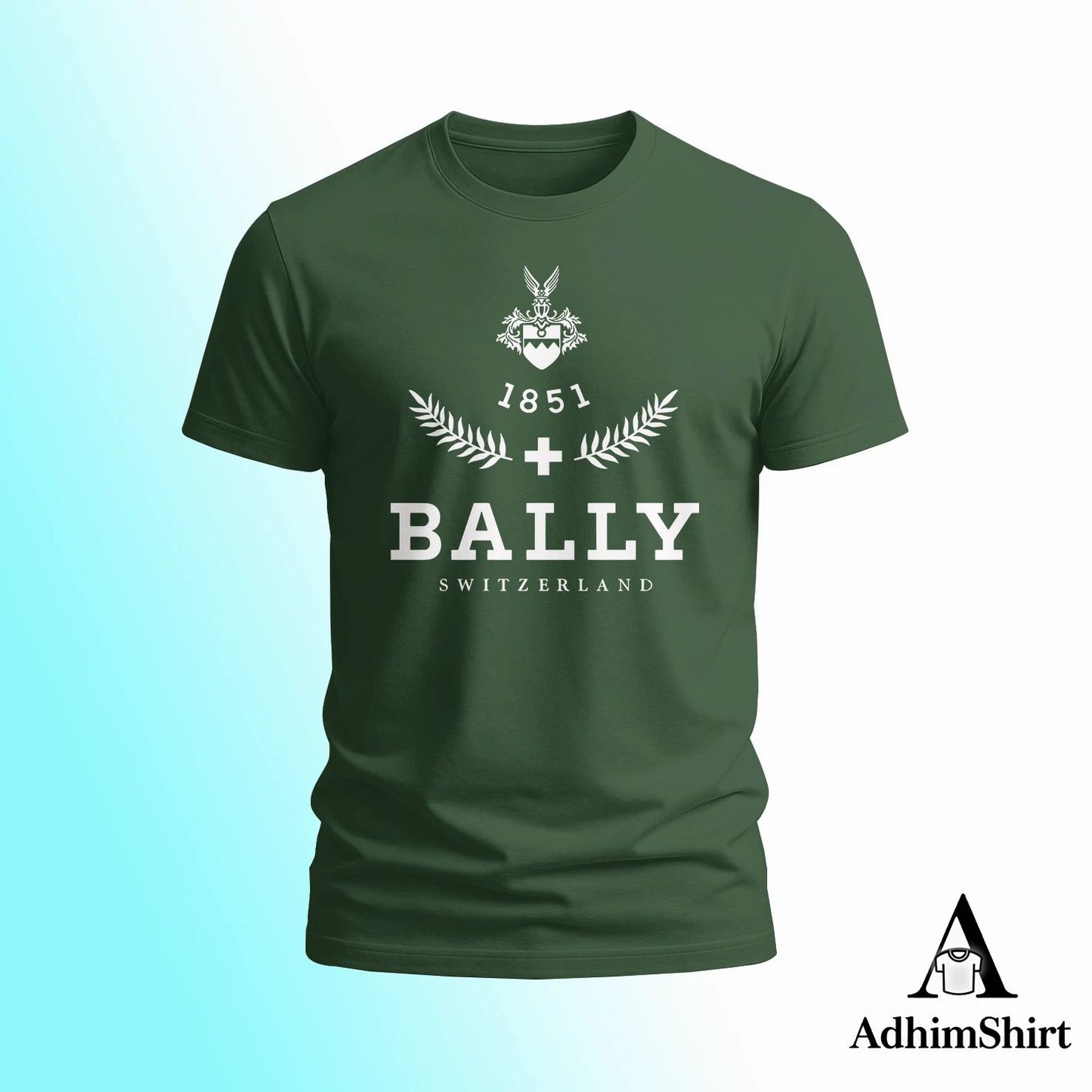 BALLY SWERZERLAND 1851  Logo FUNNY T-SHIRT S-5XL USA many colors