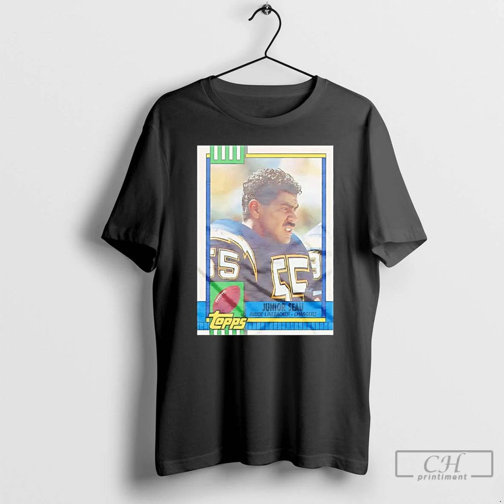 Classic Junior Seau 1990 Greatness Chargers T Shirts