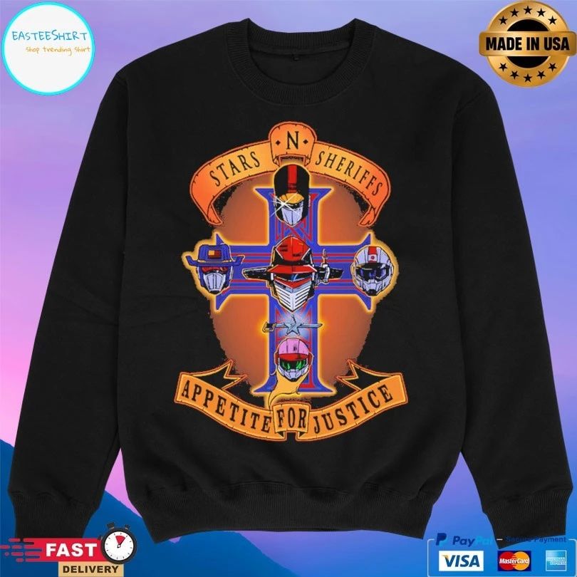 Stars N Sheriff’s Appetite For Justice T-shirt