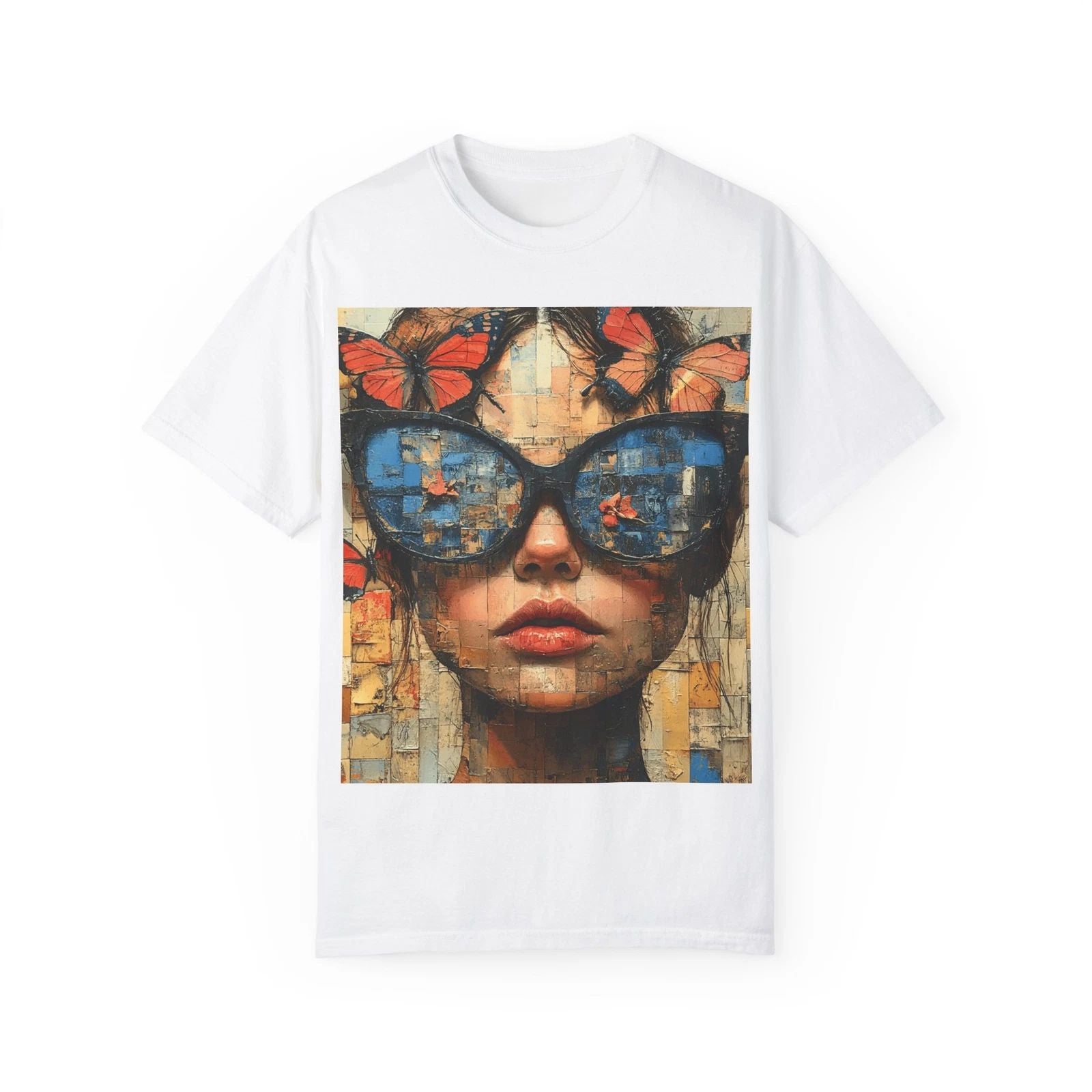 Bohemian Art Unique Ladies Boho Butterfly Lover Tee T Shirt