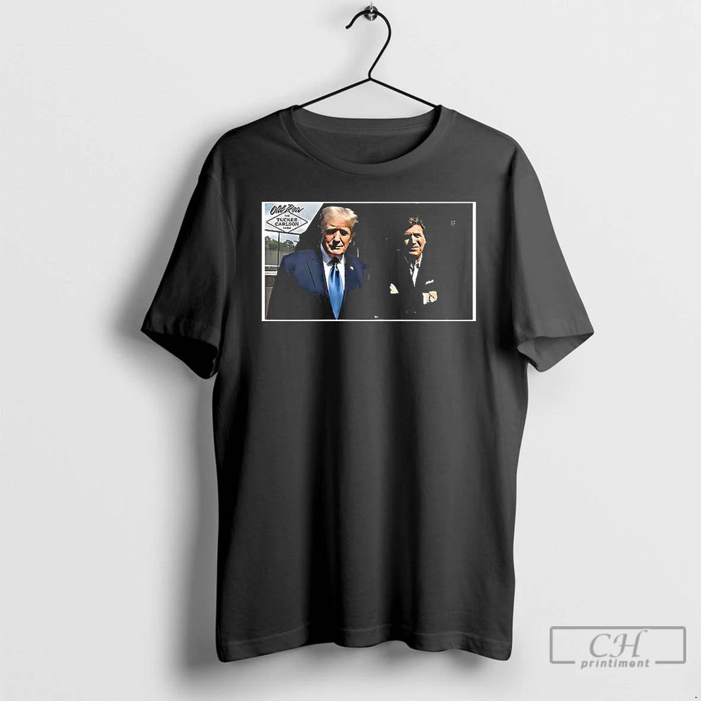 Classic Tucker X Trump Interview T Shirts