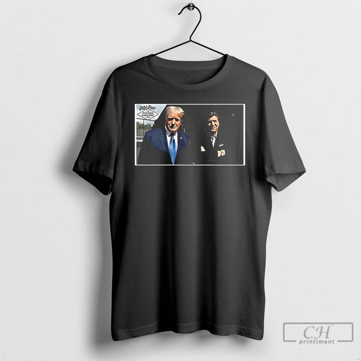 Classic Tucker X Trump Interview T Shirts