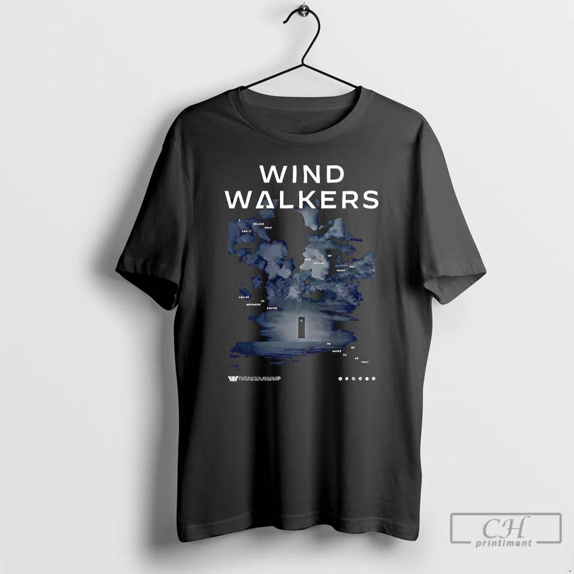 Classic Wind Walkers I Dont Belong Here T Shirts