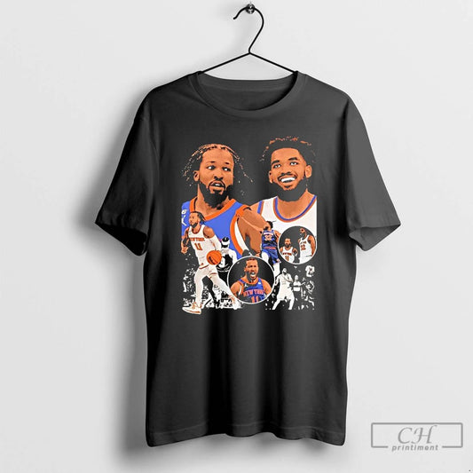 Classic Brunson And Kat Duo Ny Knicks T Shirts
