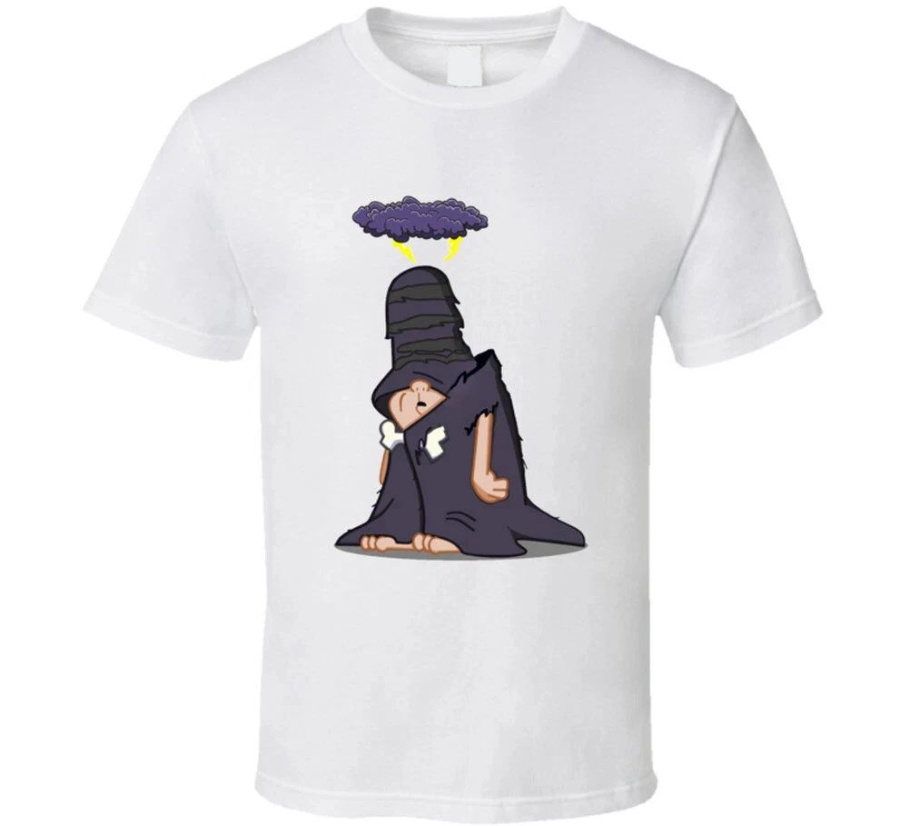 New Hot Flintstones Bad Luck Fate Schleprock Funny T Shirt Reprint