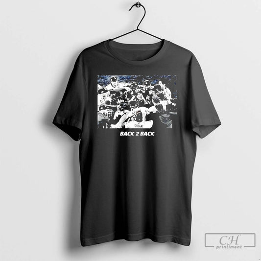 Premium Los Angeles Dodgers Back 2 Back Champs 2025 Photo T Shirts