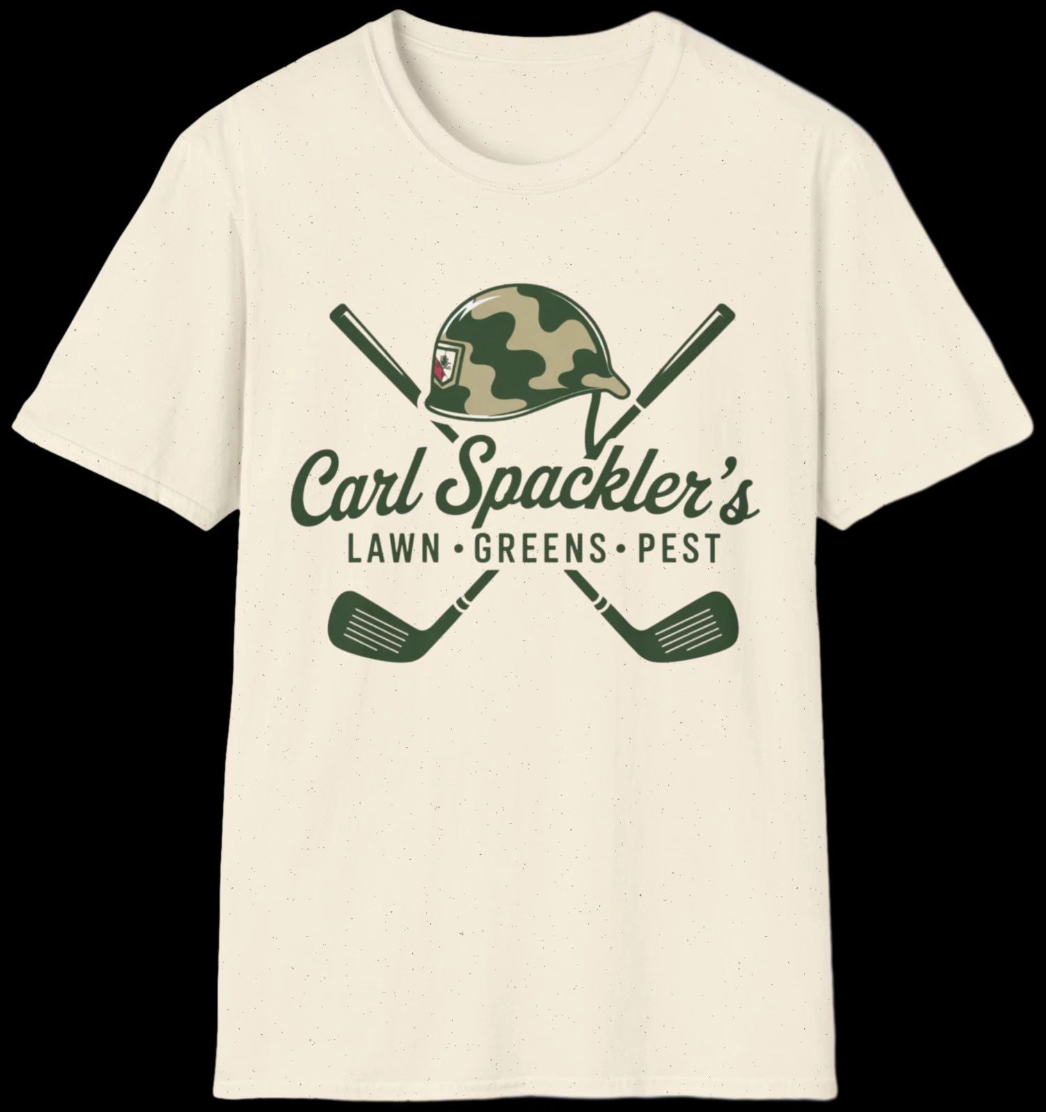 Carl Spackler's Lawn Greens Pest T-Shirt | Caddyshack Shirt | Softstyle Tee
