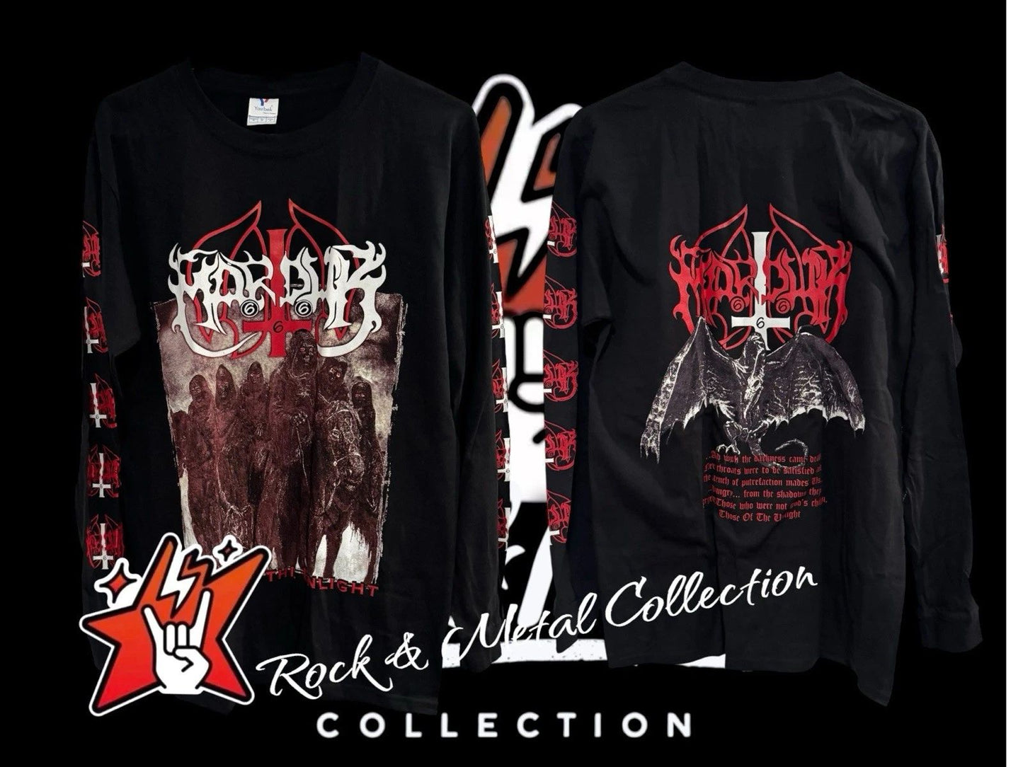 Marduk T-Shirt New Short & Long Sleeve Dark Funeral Tsjuder Enthroned Mayhem