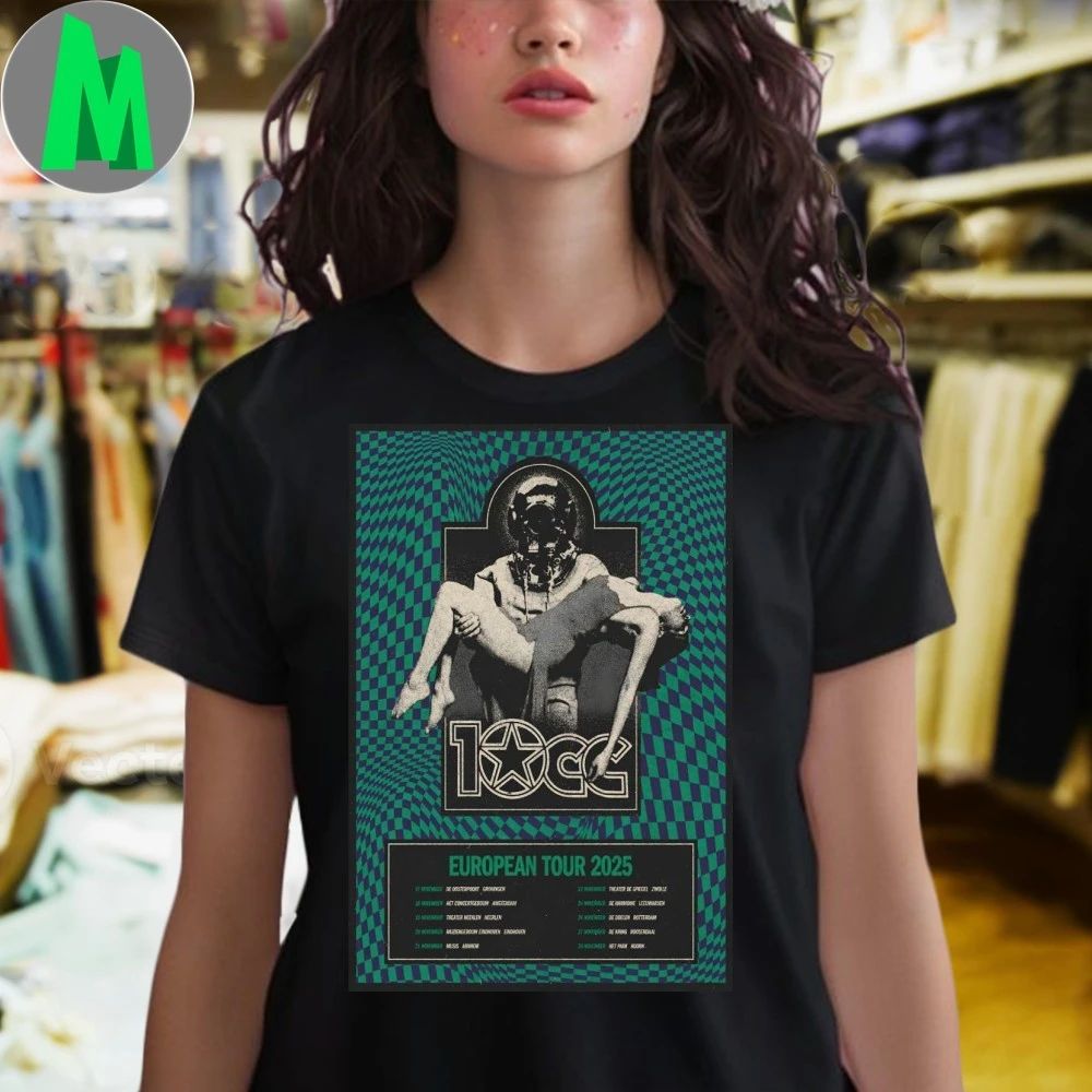 Poster 10cc 2025 EU Tour Shirt