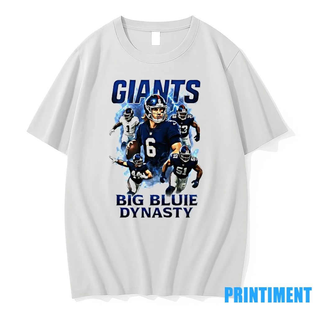 New York Giants Dart Nabers Hyatt Skattebo Carter Big Bluie Dynasty Tshirts Sweater