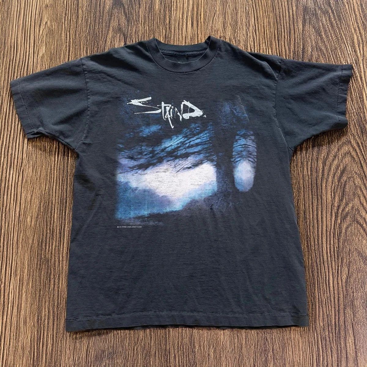 HOT! Staind Band Black Short Sleeve Unisex Black T-shirt