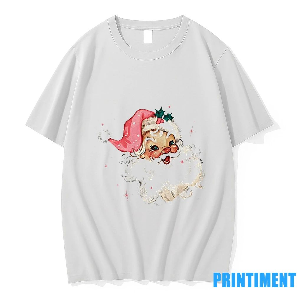 Pink Santa Claus Pink Merry Christmas 2025 Tshirts Sweater