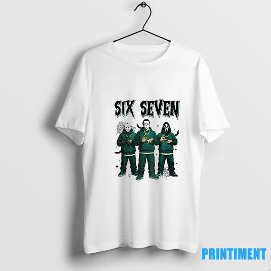 Jason Voorhees Michael Myers And Ghostface Horror Characters Six Seven Tshirts Sweater