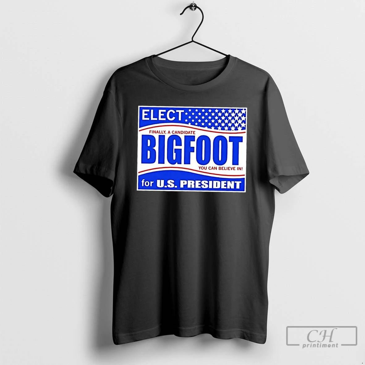 Premium Vote Bigfoot Finally A Candidate For Us President T Shirts