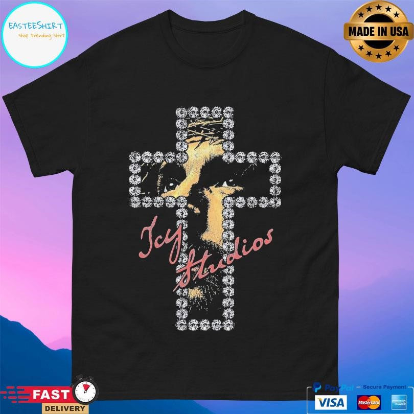 Wear Icy Diamond Cross Shirt