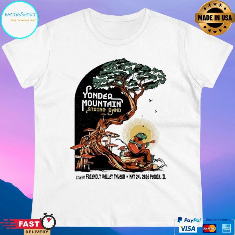 Yonder Mountain String Band Tour Peoria Il 05 24 2026 Shirt