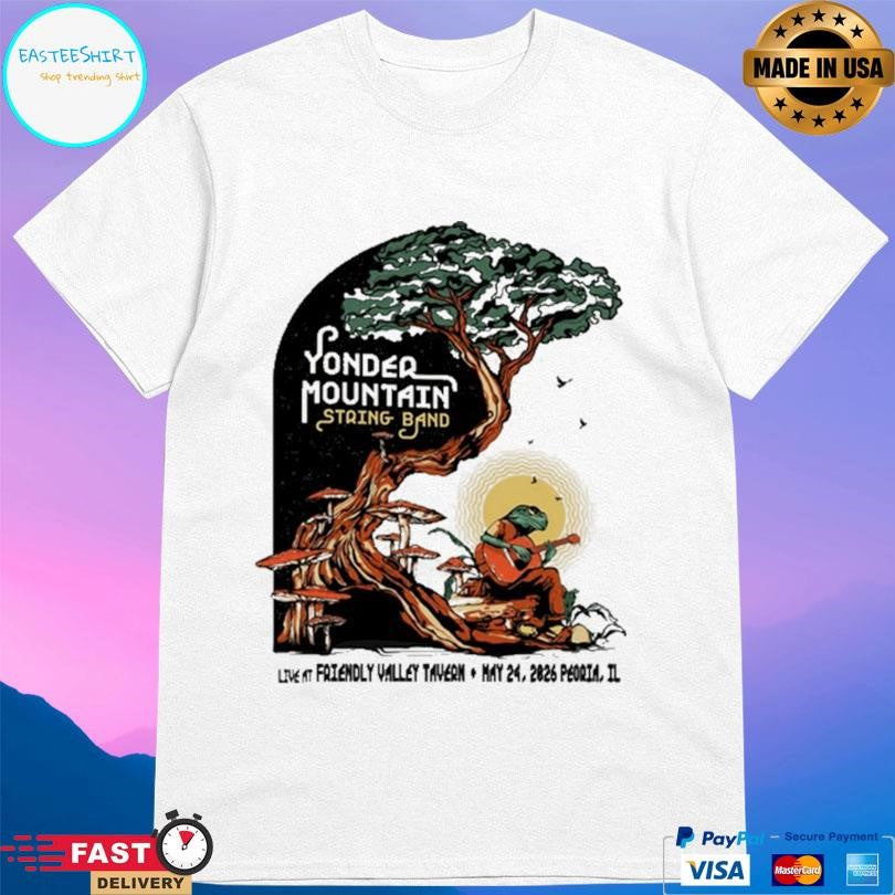 Yonder Mountain String Band Tour Peoria Il 05 24 2026 Shirt