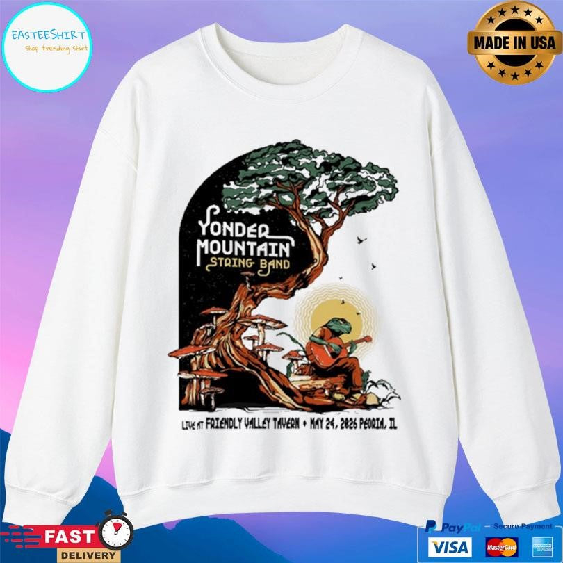 Yonder Mountain String Band Tour Peoria Il 05 24 2026 Shirt